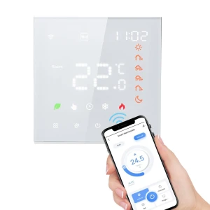 Wall Thermostat with LCD Display — Smart Thermostat, Build My Home