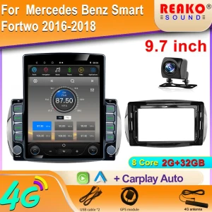 9.7-inch Vertical Screen Tesla Android, Reakosound