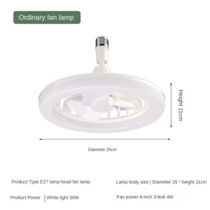 Ceiling Fan with LED Light, Build My Home