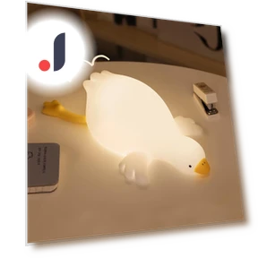 Cute Goose Silicone Kids Night Light — Kids' Lamps, Exquisite goods home furnishing