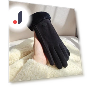 Fleece Insulated Touchscreen Gloves — Gloves, KatieKatie
