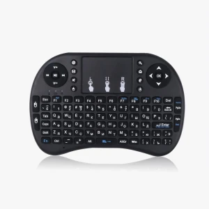 Mini Wireless Keyboard Remote Control with Touchpad — Bluetooth Keyboard, Happy6
