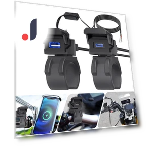 Multifunctional USB Type C Port Socket Phone Charging Motorcycle Battery Charger — Chargers, IKEA Supermarket