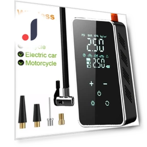 Portable Wireless Digital Touch Mini Air Compressor — Tire Inflation Solutions, IKEA Supermarket