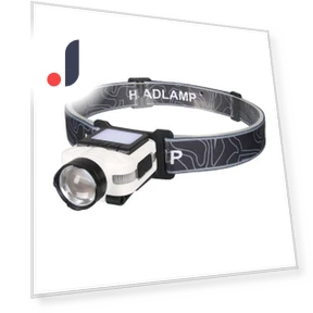 Rechargeable LED Headlamp with Digital Display — Flashlights, Cozy Cottage-Relax