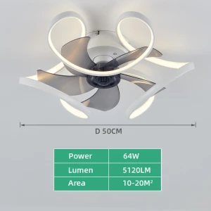 Smart Ceiling Fan with Light — Smart Fan, Luminaire Lighting Mall