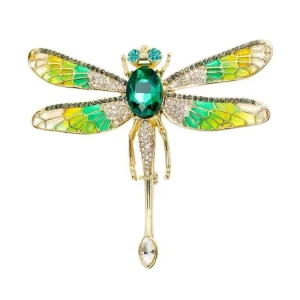 Smart Dragonfly Brooch, JEWEL HOME