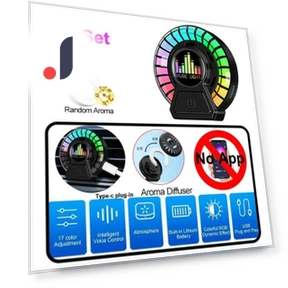 Smart LED Symphony Sound Control Pickup Light RGB Music Rhythm Ambient Lamp — LED, A Surname Home
