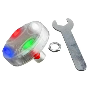 Solar-Powered Smart Tire Valve Caps with LED Lights, JOHO