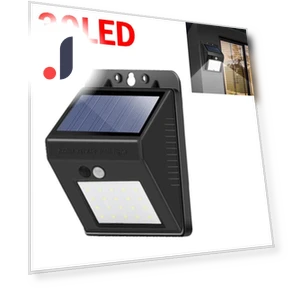 Solar Wall Lamp Outdoor Waterproof COB Solar Lights — Outdoor Security & Flood Lighting, Luminaire Lighting Mall