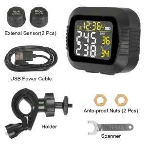 Wireless TPMS Temperature Alarm with LCD Display, IKEA Supermarket