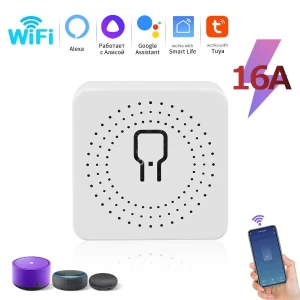 2-Position Mini Smart Switch, Rainbow Rain