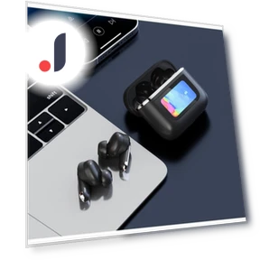 Bluetooth Headset with Active Noise Cancellation — Headsets, QUEED