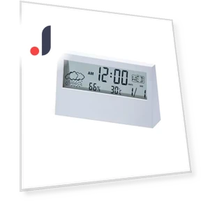Electric LCD Desk Alarm Clock — Alarms & Clocks, Lntelligent Living Hall