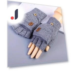 Fingerless Knitted Gloves — Glove Liners, Comfort Homeware