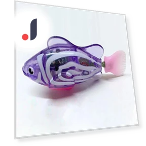 Interactive LED Floating Robot Fish Toy — Interactive Animal Companions, Simplistic Living Home