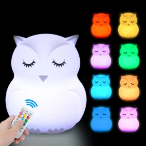 LED Owl Night Light, Exquisite goods home furnishing