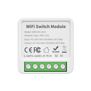 Mini 2/3/4 Gang Wifi Smart Switch — Smart Switch, Tuya