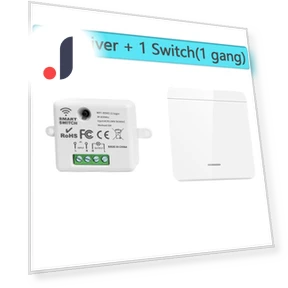 Mini WiFi+RF433 Light Switch — Smart Home Modules, Lntelligent Living Hall