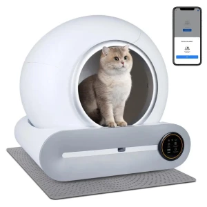 Self-Cleaning Smart Cat Litter Box — Self-Cleaning Litter Box, Rainbow Rain