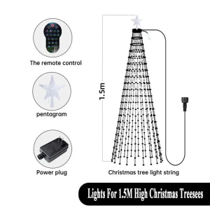 Smart Christmas Tree Lights — LED Strip Lights, Build My Home