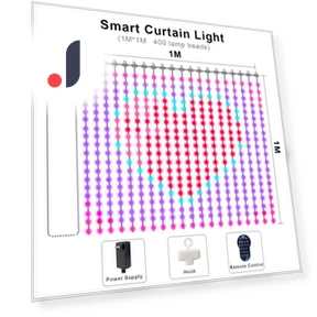 Smart LED Curtain Fairy Lights — String Lights, 888 Auto Parts Town