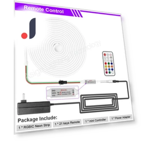 Smart RGBIC Neon Rope Light — LED Strips, Tuya
