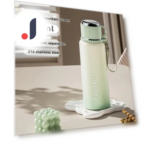 Smart Stainless Steel Thermo Mug — Travel Drinkware, Simplistic Living Home