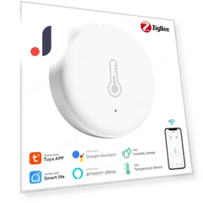 Smart Temperature and Humidity Sensor — Home Climate Control, Super Dream Home