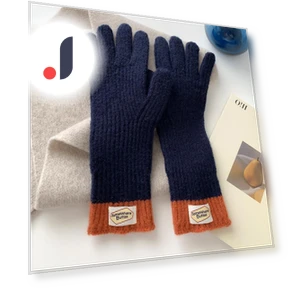 Touchscreen Gloves with Five Fingers — Cold Weather Gloves, Female s