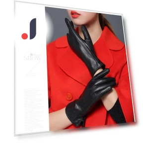 Touchscreen Leather Gloves — Gloves, Female s