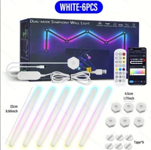 WIFI Smart Wall Light RGBIC — LED Strip Lights, Build My Home