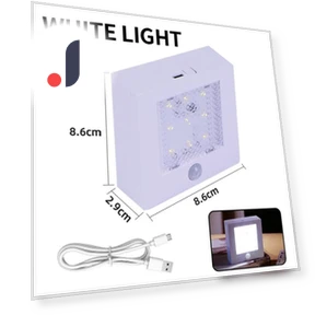 Wireless LED Night Lamp with Motion Sensor — Night Lights, Lntelligent Living Hall