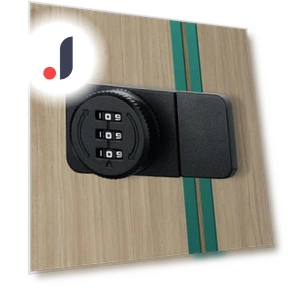 3-Digit Code Lock — Padlocks & Hasps, Super Dream Home