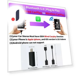 AI CarPlay Adapter — Car Accessories & Gadgets, Happy Home Mall