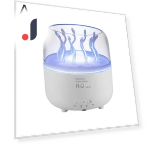 Aromatherapy Device 'Jellyfish', Air Humidifier with Colorful Atmosphere, Light, and Smart Timer Function — Air Moisturizers, Kithchen MR