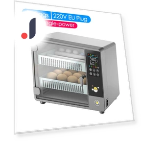 Fully Automatic Touch Control Temperature Egg Incubator — Egg Cookers, Happy Home Mall