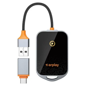 Mini Wireless CarPlay and Android Auto Adapter — Car Infotainment System, Vinde Home