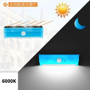 Motion Sensor LED Solar Light, AE Selection