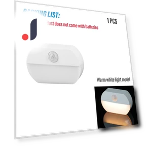 Night Light with Body Sensor — Night Lights, Build My Home