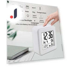 Portable Mini Digital Alarm Clock — Alarms & Clocks, DC-HOME-4