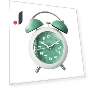 Powerful Digital Alarm Clock with Night Light — Alarms & Clocks, DC-HOME-4