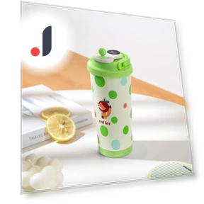 Smart Temperature Display Kids' Thermos Cup — Travel Drinkware, Indoor Furniture