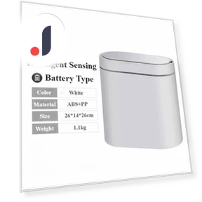 Touch Sensor Trash Bin — Kitchen Cans, Cozy Cottage-Relax