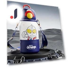 Ultraman Four Drink Smart Thermos Cup for Kids — Travel Drinkware, Indoor Furniture