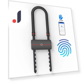 Waterproof Bluetooth APP Control U-Shaped Electronic Bike Lock — U-Lock, Super Dream Home