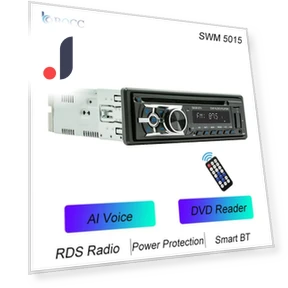 1 Din DVD Player for Car with AI Voice Function — Stereo Receivers, Auto Launcher