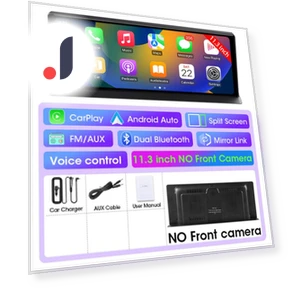 11.3-inch 4K Dash Cam with Wireless Carplay and Android Auto — Dashboard Cameras, Auto Accessories Home