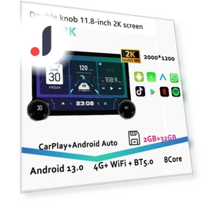11.8-inch Android Car Radio — Stereo Receivers, Auto Launcher