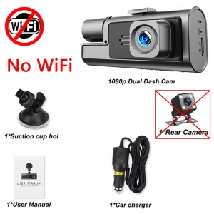 3-channel WIFI Dash Cam — Dash Cam, Auto Accessories Home